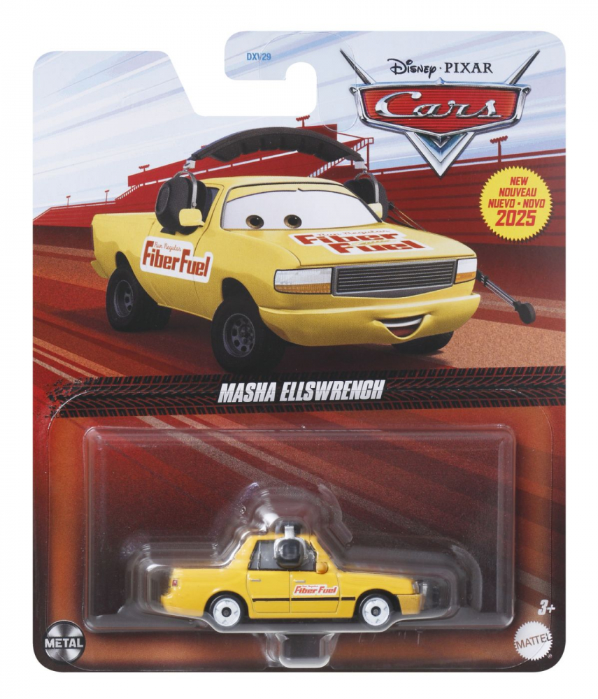 Mașinuță Metalică Cars 3 Mattel Masha Ellswrench