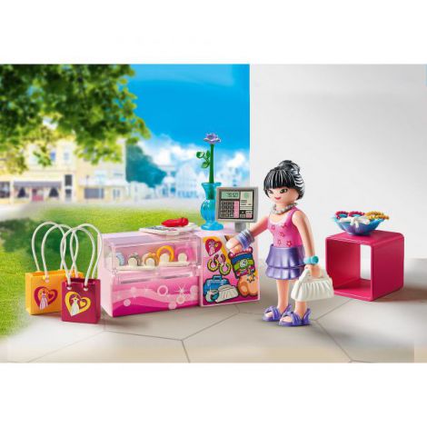 Playmobil Accesorii Modă, Set Stand Vânzare, City Life - imagine 2