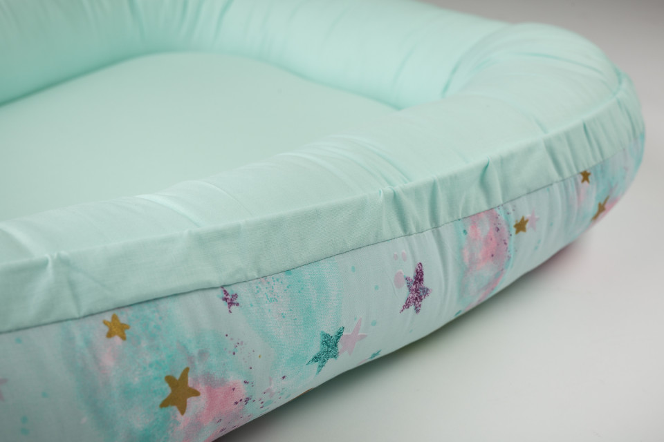 Babynest Luna Mint Maradalia - Siguranță și Confort - imagine 3