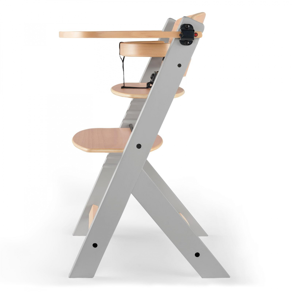Scaun masa Kinderkraft Enock 3-in1 Wood Grey - imagine 9