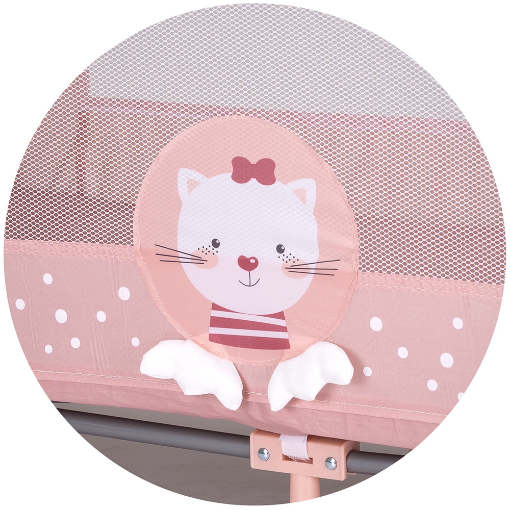 Chipolino Capri Cat Pink - Patut Pliabil - imagine 3
