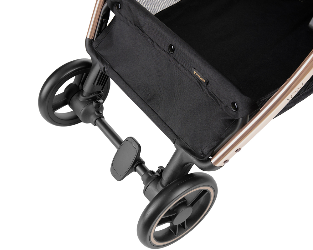 KikkaBoo Joy Black, Carucior Sport One Touch - imagine 5
