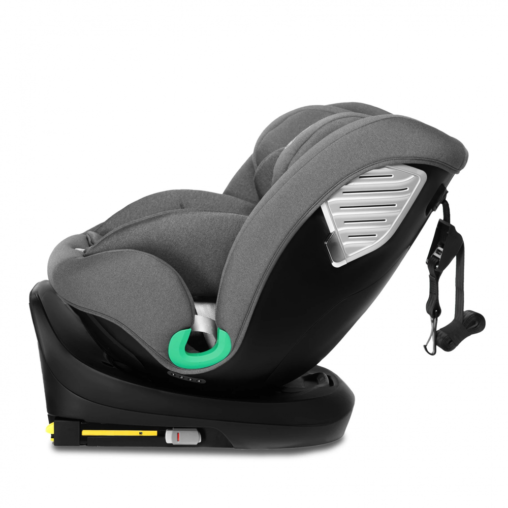 Kidnort Radjur Grey - Scaun Auto Rotativ i-Size - imagine 4