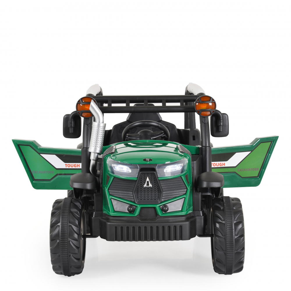 Tractor Electric Moni 12V cu Telecomandă Copii - imagine 4