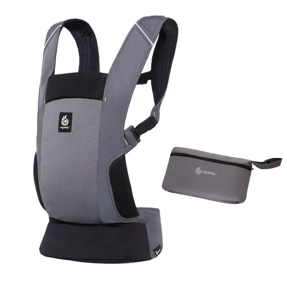 Marsupiu Ergobaby Away Graphite Grey – Confort Premium - imagine 4