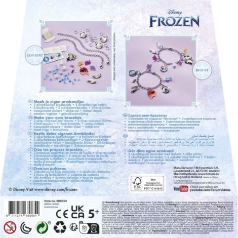 Set DIY Bratari Frozen Totum - Creativitate - imagine 4