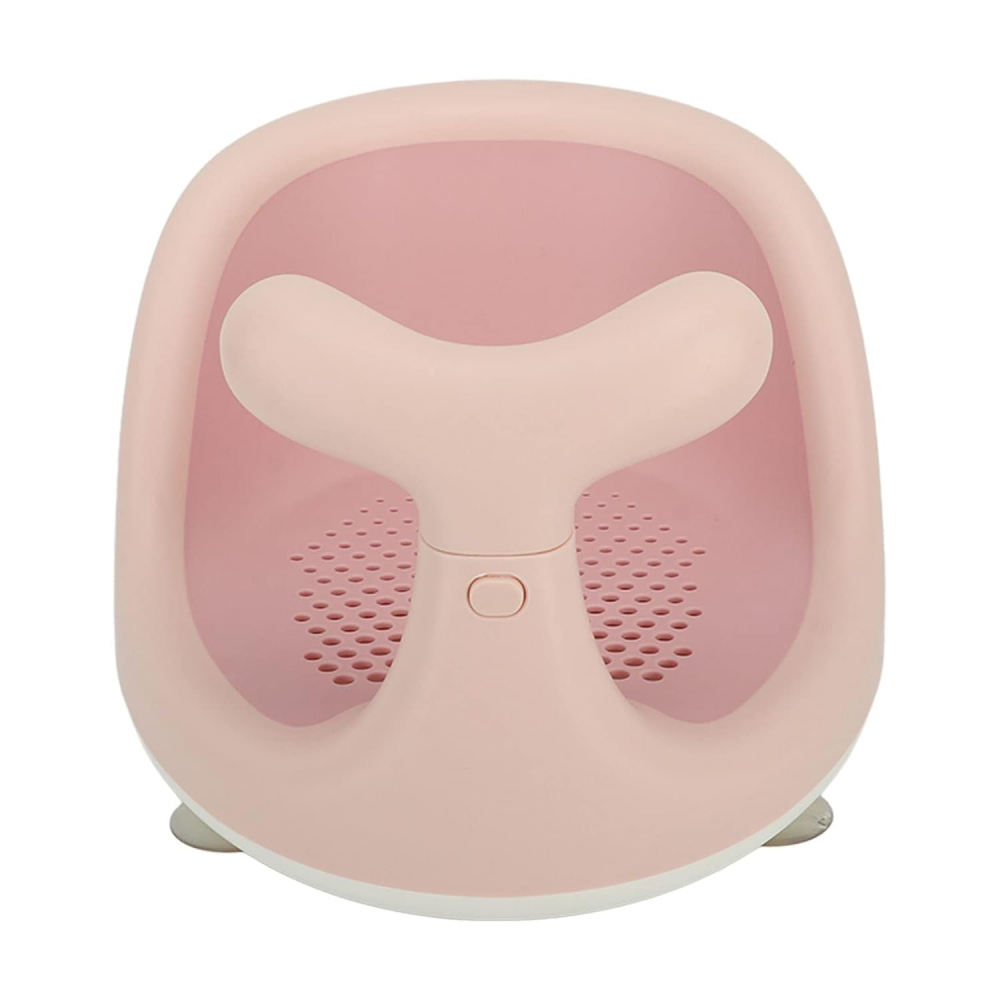 Scaun baie Little Mom Pink Whale, antiderapant - imagine 7