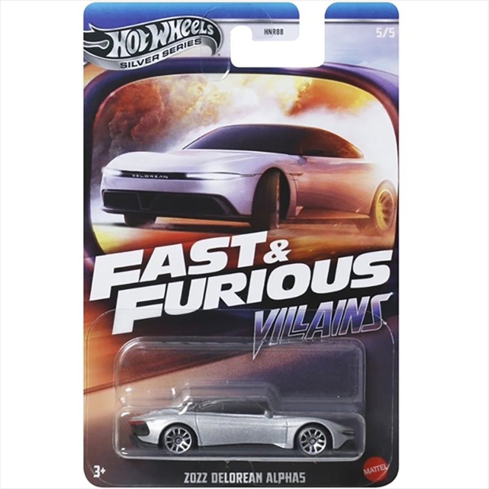 Hot Wheels DeLorean Alpha5 Fast & Furious