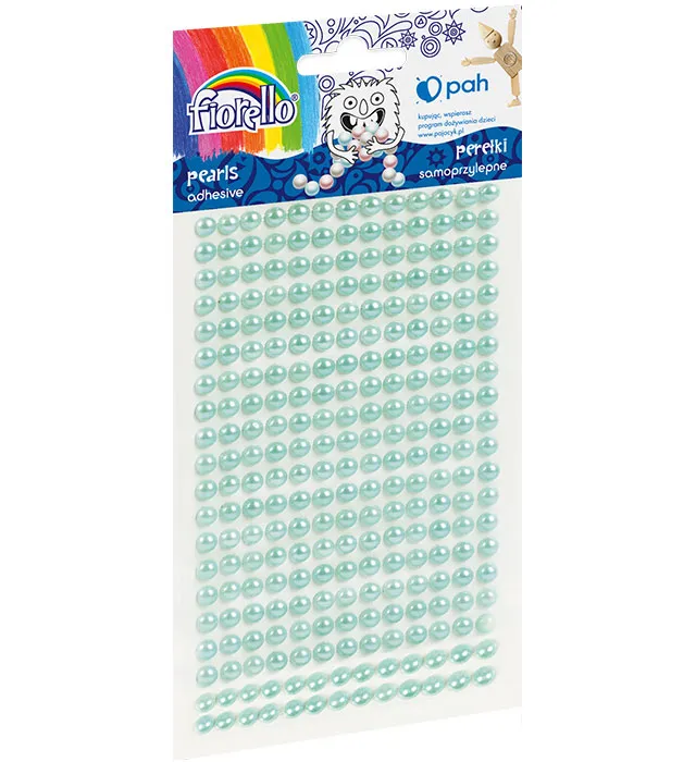 Perle Autoadezive Verde 6mm Fiorello