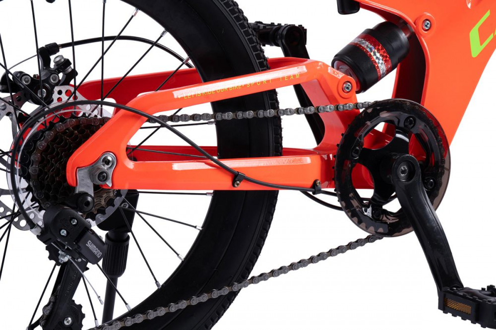 Bicicleta MTB Carpat 20" - Aventură Montană - imagine 6