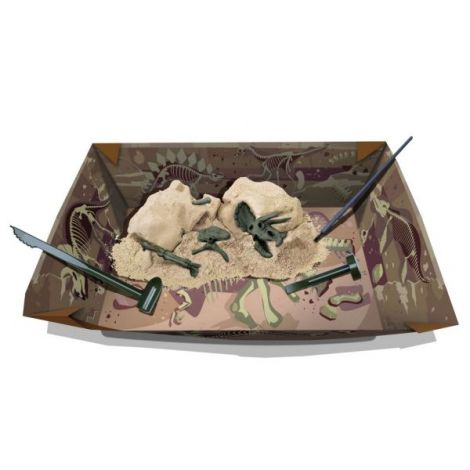 Set 4M Sapa Descopera Dinozaur Triceratops - imagine 3