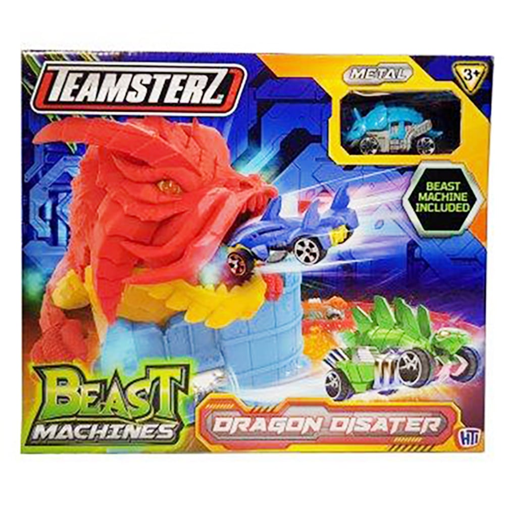 Set Masinuta Teamsterz Dragon Disaster