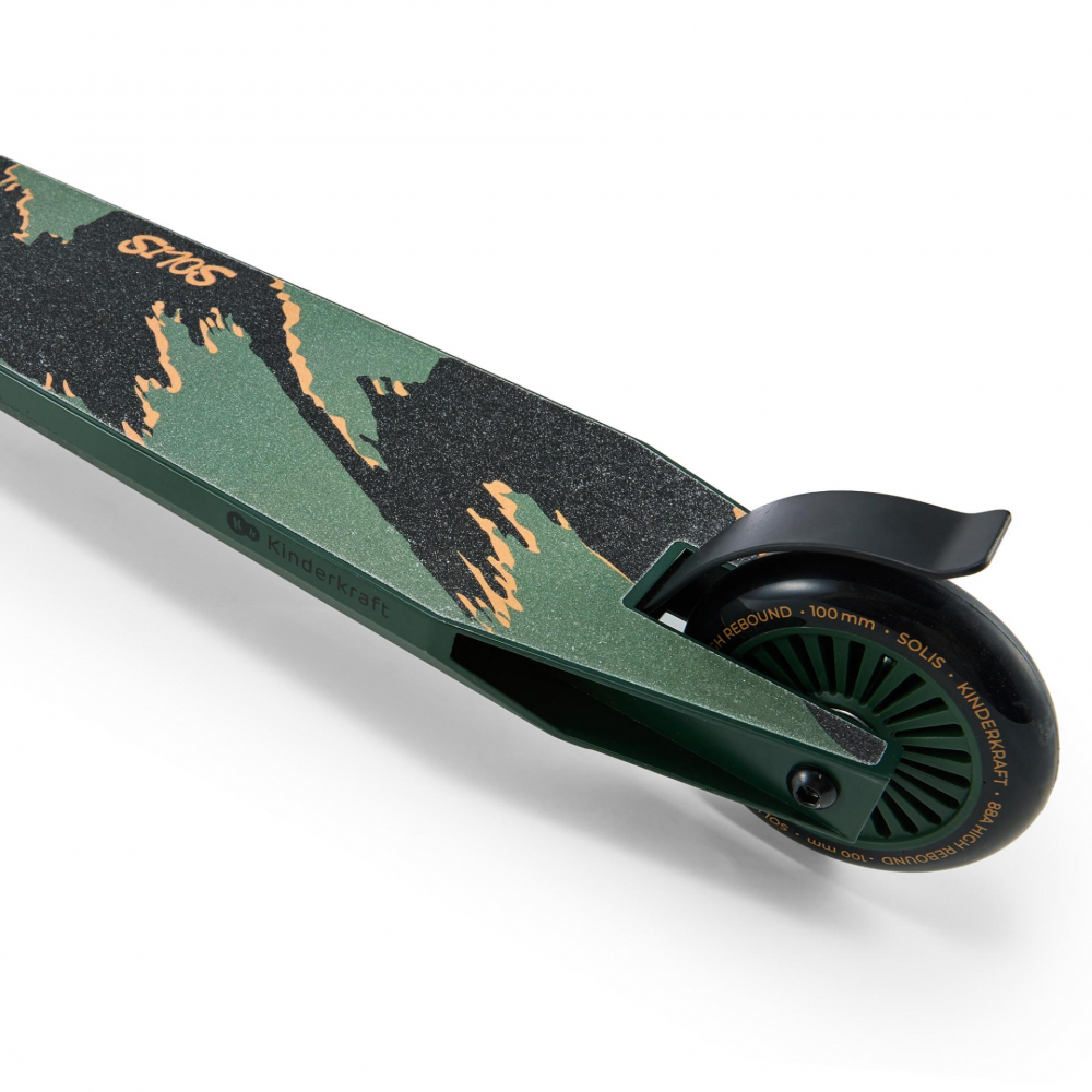 Trotineta Kinderkraft Solis Green 100kg ABEC-9 - imagine 3