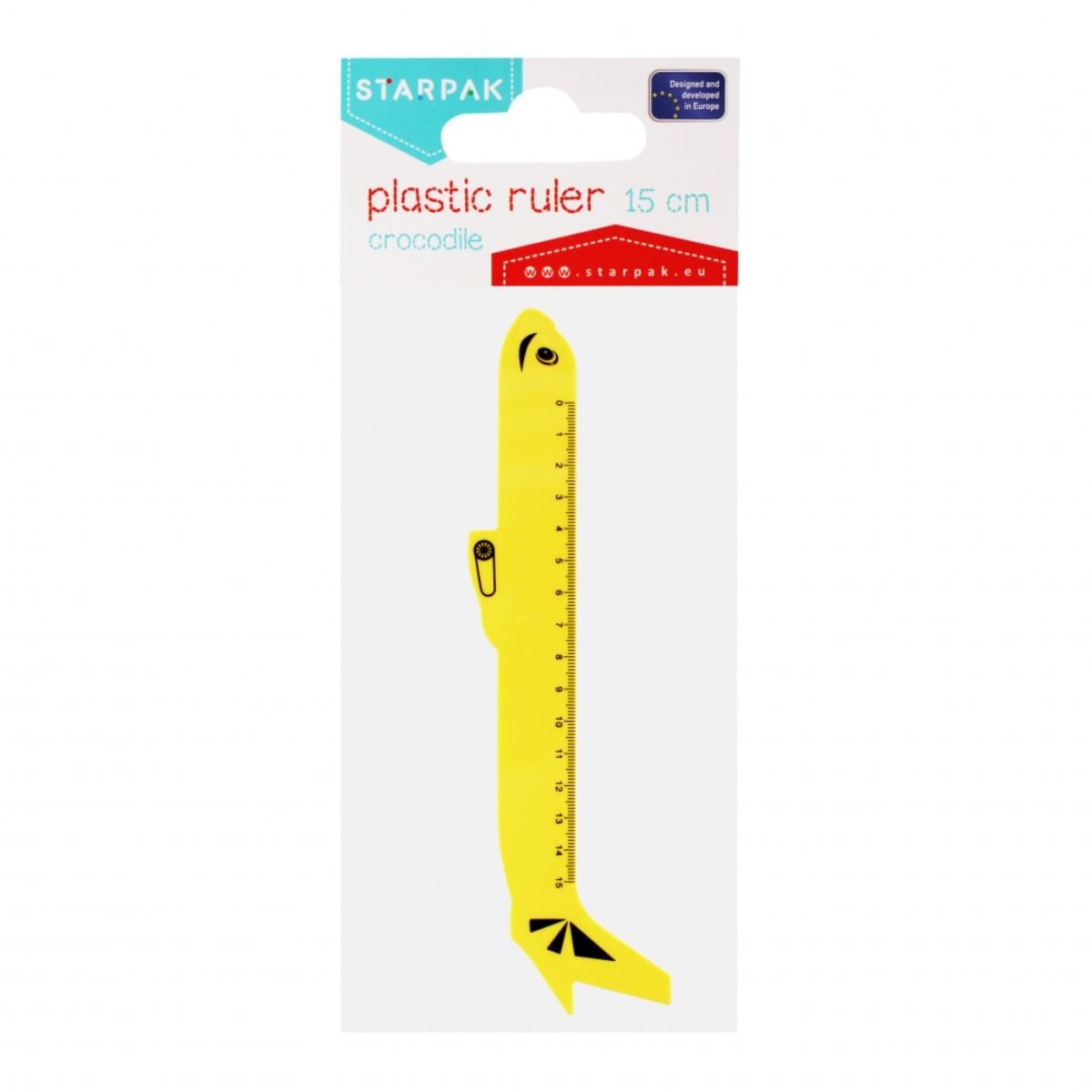 Rigla Starpak Avion 15cm pentru Copii