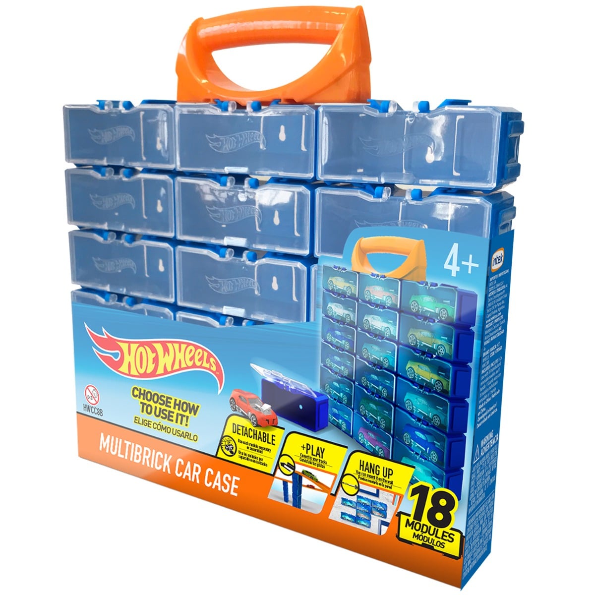 Cutie Multibrick Hot Wheels 18 Masinute