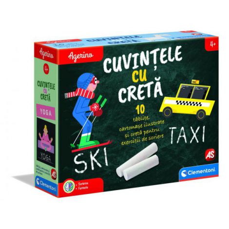 Agerino Cuvintele Cu Creta Clementoni - Joc Educational