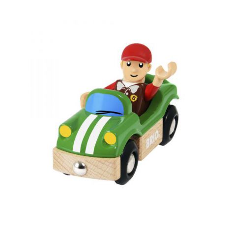 Mașină Sportivă Brio 33937 cu Șofer - Trenulete Lemn - imagine 3