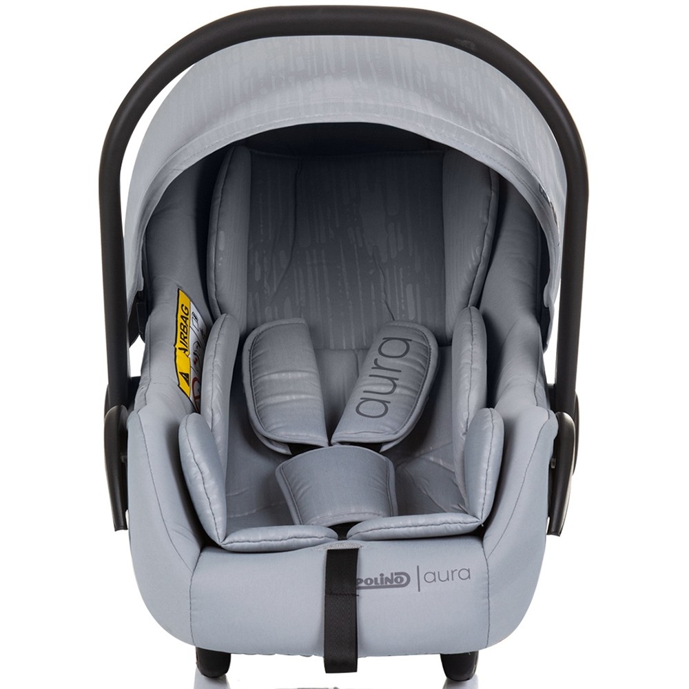 Carucior Chipolino Aura 3 in 1 Ash Grey, 0-22kg - imagine 13