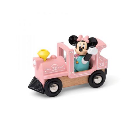 BRIO Minnie cu Locomotiva 32288 - Trenuleț Lemn - imagine 2