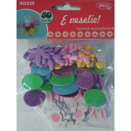 Set Spumă Autoadezivă Daco, 80 Bucăți