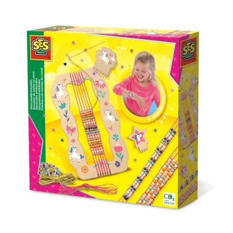 Ses Creative - Set Bratari Margele Copii Razboi Tesut