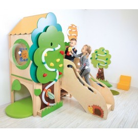 Casuta din copac Moje Bambino - Joaca Senzoriala - imagine 5