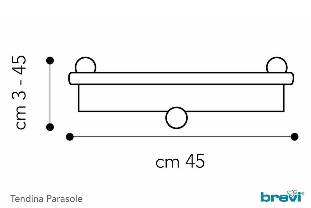 Parasolar Auto Brevi - Retractable, Universal