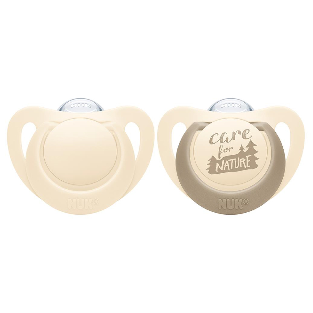 Set 2 Suzete NUK for Nature Silicon M1, 0-6 luni - imagine 2