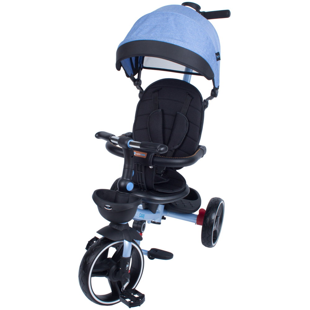 Tricicleta KidsCare Impera Albastru Pliabilă - imagine 2