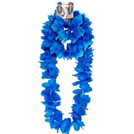 Set Hawaii Albastru Widmann | Accesorii Carnaval - imagine 4