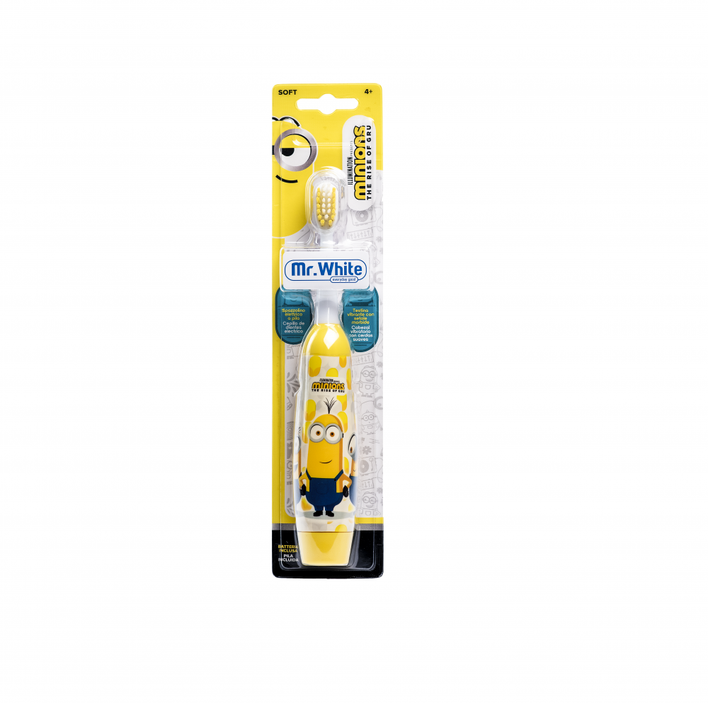 Periuță Electrică Mr.White Minions pentru Copii