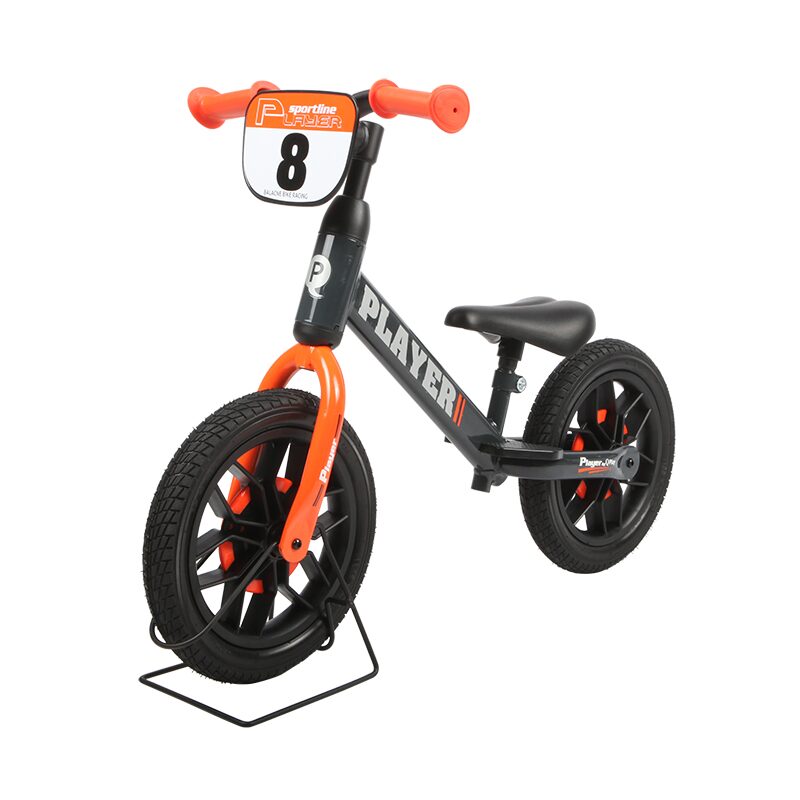 Bicicleta fara pedale Qplay Portocaliu 3-6 Ani - imagine 8