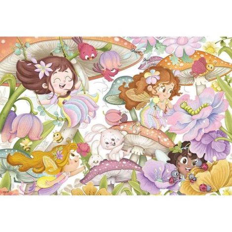 Puzzle Ravensburger Fetite 2x12 Peste 3 Ani - imagine 2