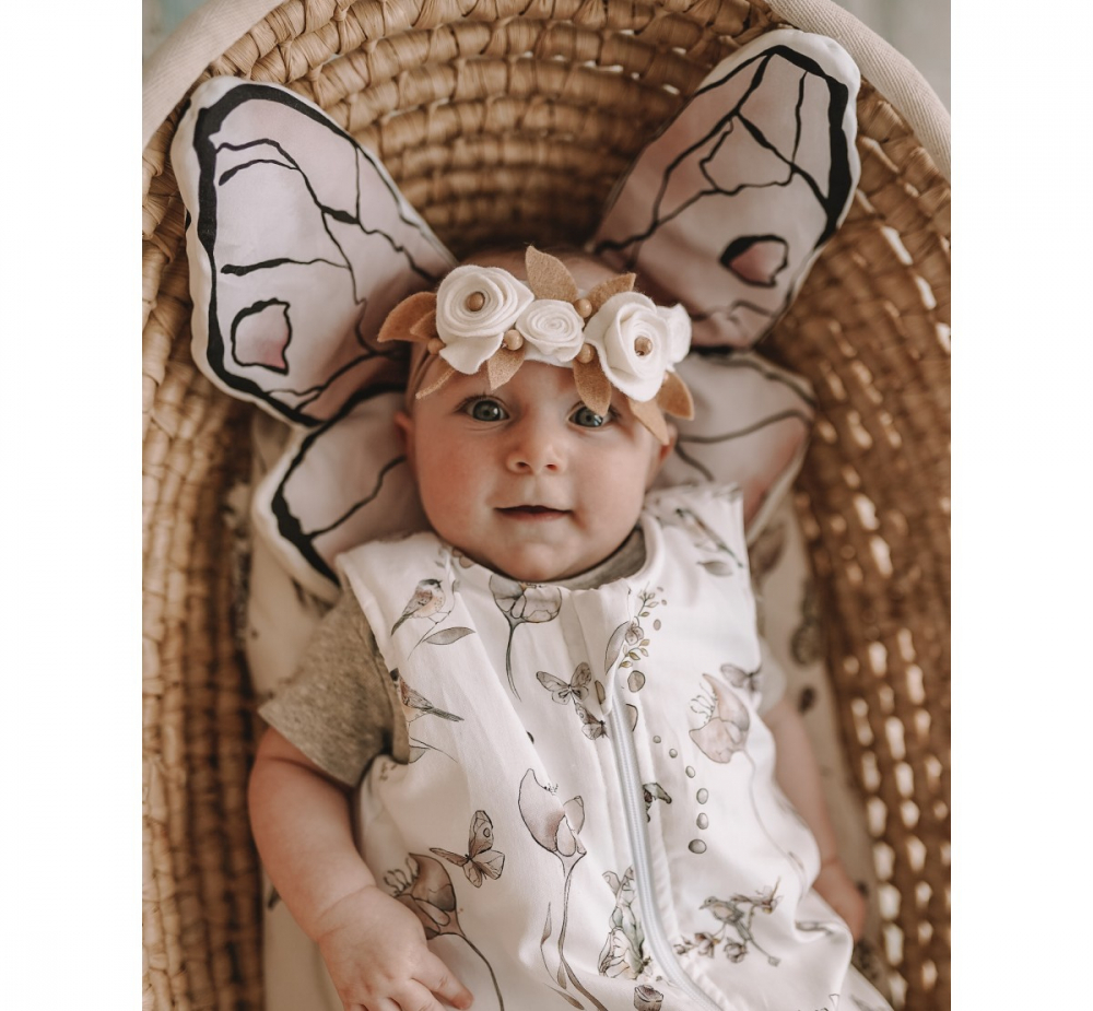 Perna Butterfly Babysteps - Decorativă și Moale