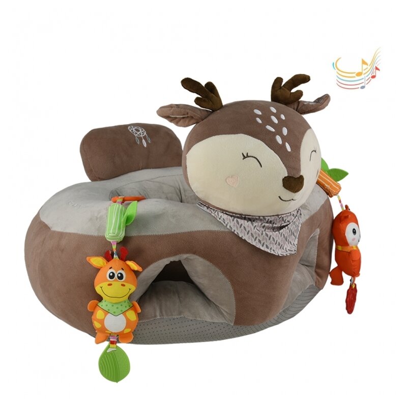 Fotoliu Muzical Bebe Stars Deer Copii