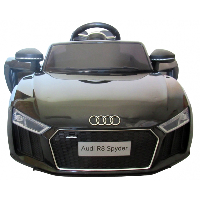 Masinuta Electrica Audi R8 R-Sport Negru 70W cu Telecomanda - imagine 3