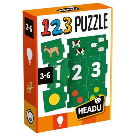 Headu Puzzle Numere 1-9 - Învățare Interactivă - imagine 3