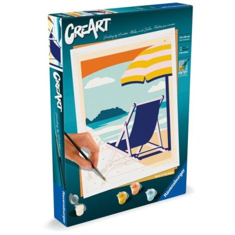 Ravensburger CreArt - Pictură Relaxare Plajă - imagine 2