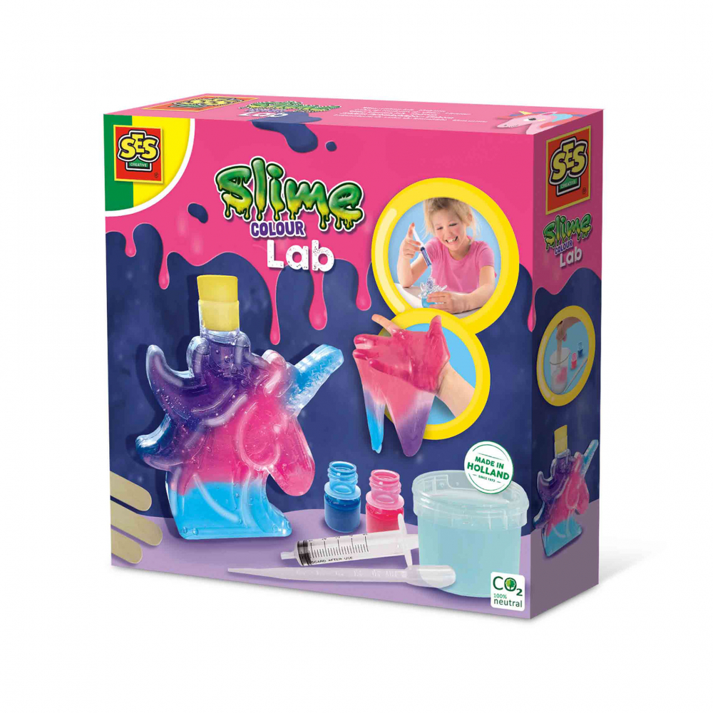 Set Laborator Slime Unicorn Ses Creative