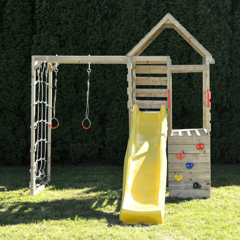Turn Joaca Wendi Toys cu Tobogan si Panou Catarare - imagine 2