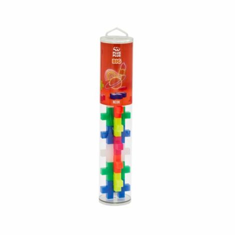 Set Constructie Plus-Plus Neon 15 Piese Educativ
