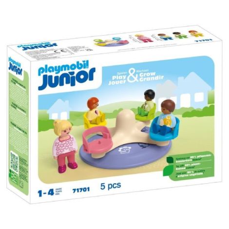Playmobil Junior Carusel - Jucărie Colorată - imagine 2