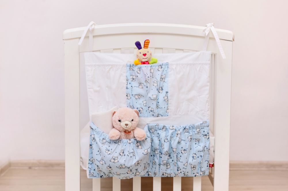 Organizator Patut Loving Bear Blue - Kids Decor - imagine 2