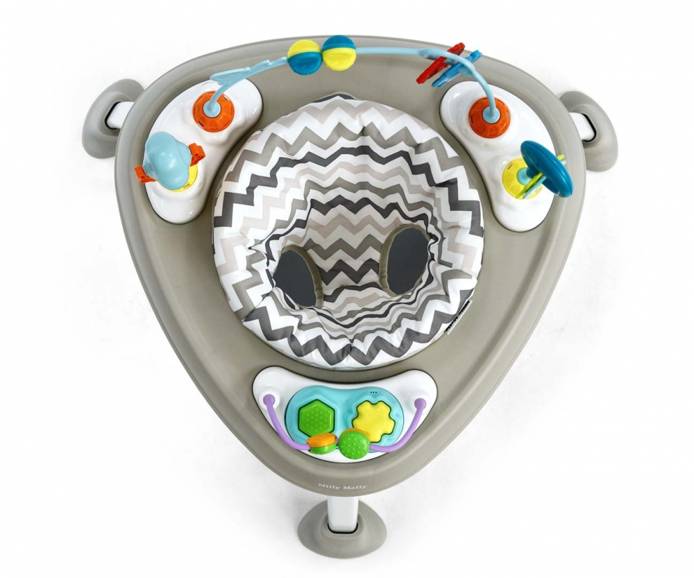 Centru Activitati Milly Mally Bounzee Grey - 360° - imagine 3