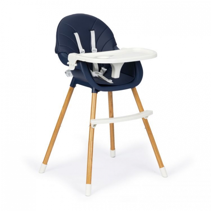 Scaun de masa 2 in 1 Ecotoys Bleumarin - imagine 4