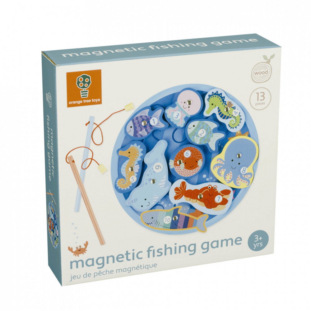 Joc Magnetic de Pescuit Orange Tree Toys
