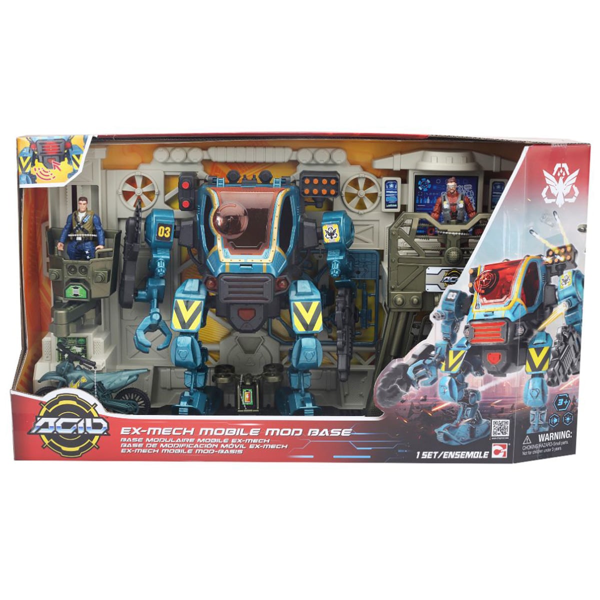 ACID Ex-Mech Robot Set Figurine si Accesorii