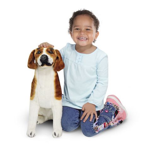 Plus Realistic Beagle Melissa & Doug | Jucărie Calitativă - imagine 3