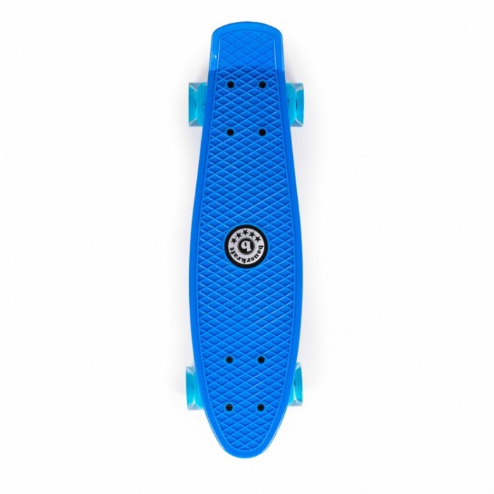 Penny Board Ecotoys LED Albastru pentru Copii - imagine 3