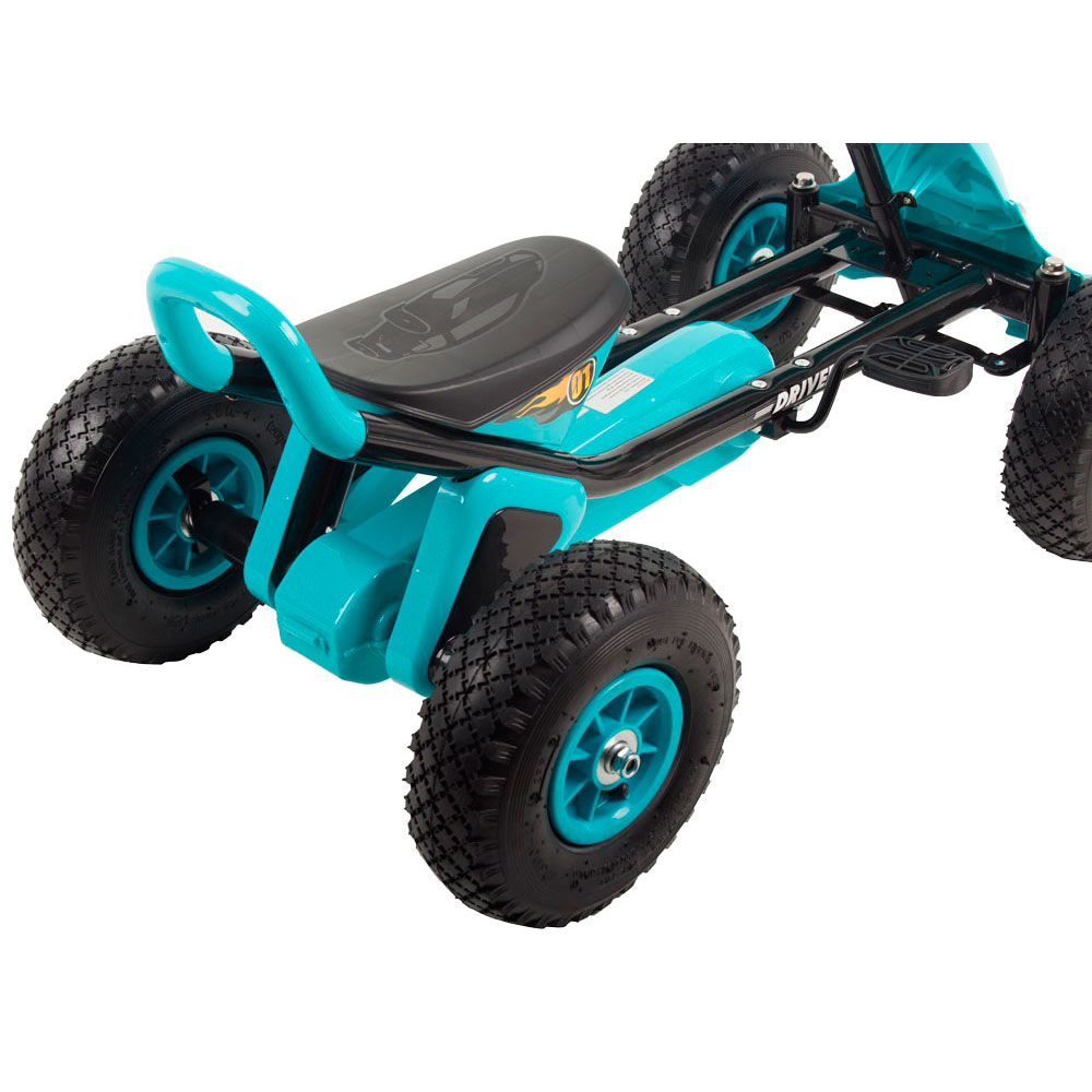 Kart Pedale Kidscare Albastru - Aventură Outdoor - imagine 4